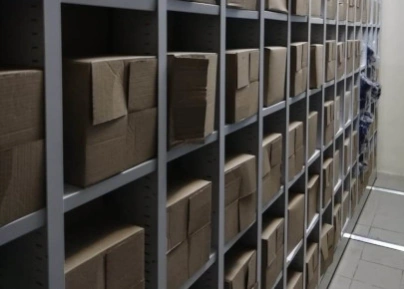 Стеллажи ячеистые для ПВЗ