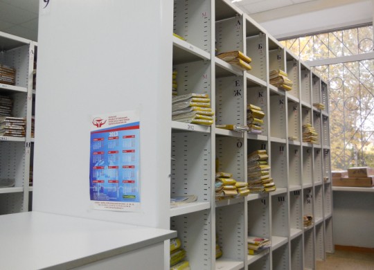 Двухсторонний  монтаж стеллажей